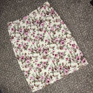 Floral skirt